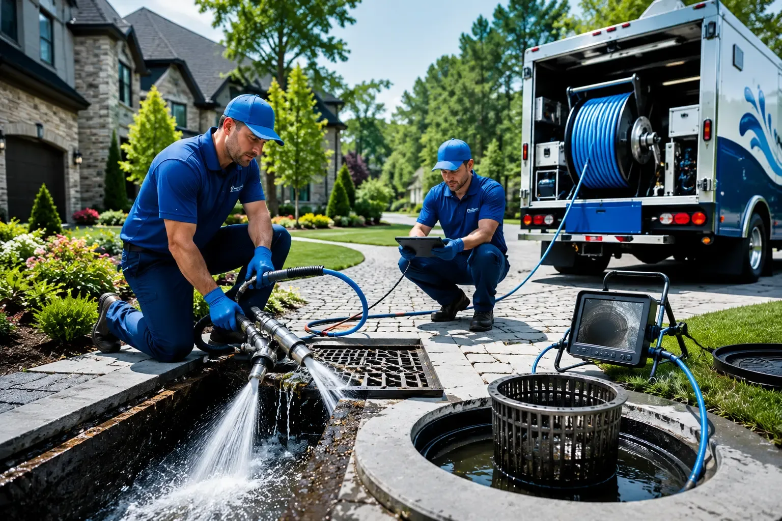Local outdoor drain cleaning professionals in Vinemont, AL